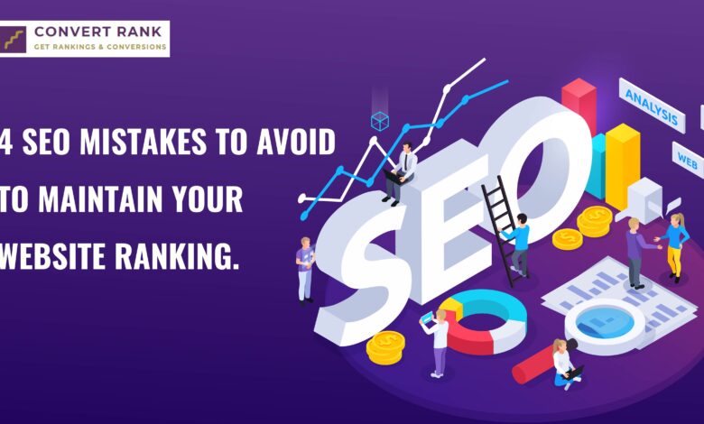 4 seo mistakes to avoid